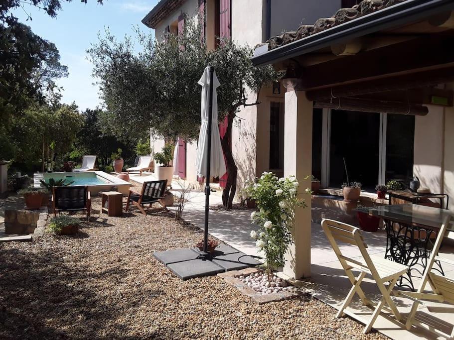 La Suite De Garlone Aujargues Exteriör bild